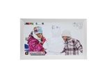 Denver PFF-1504 WLAN Bilderrahmen – 15,6" Touch-Display ,Frameo, weiß