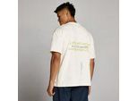 MP Herren Hybrid Built For Performance Grafik-T-Shirt - Vintage-Weiß - XL