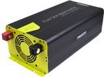 Wechselrichter PROUSER "Spannungswandler Sinus 3000W", schwarz, B:22cm H:15cm L:50cm, Wandler
