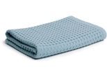 Handtuch MÖVE "Piquée", blau (eisblau), B:50cm L:100cm, Waffelpiqué, Obermaterial: 100% Baumwolle, Handtücher, im Waffelpiquée