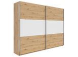 Möbelix , Weiß, Eichefarben , Holzwerkstoff , 3 Fächer , 270x210x59 cm , FSC MIX ,