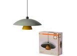 OSRAM Pendelleuchte "Decor Flying Mushroom Pendant", grün, gelb, Ø 50cm, 1 Stk., Leuchten, Fassung E27, Stahl, Pendelleuchte