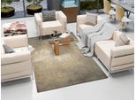 Teppich OCI DIE TEPPICHMARKE "OPAL DAYLIGHT", beige (braun, grau, dunkelgrau), B:120cm H:6mm L:180cm, Obermaterial: 34% Polyacryl, 33% Baumwolle, 33% Polyethylen, Teppiche, Teppich