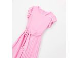 Sportanzug IDO "BABY GIRL TWO PIECES SET", Mädchen, Gr. 7A, pink, 100% Polyester, Sportanzüge