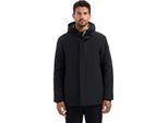 No Excess Jacket long soft shell black