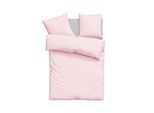 Bettwäsche OTTO HOME "Luisa", rosa, B/L: 155cm x 220cm, 1 Stk., 1 Stk., Renforcé, B/L: 80cm x 80cm, 2 Stk., Renforcé, Obermaterial: 100% Baumwolle, Bettwäsche, Bettwäsche, ab Gr. 135x200, auch in PREMIUM Qualitäten erhältlich