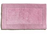 Badematte MÖVE "Loft" Gr. 3, rosa (rosé), H:22mm, Baumwolle, Badematten, Badematte
