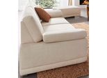 2,5-Sitzer SIT & MORE "Coria", beige (creme), B:191cm H:80cm T:99cm, Struktur ( 100% Polyester);Struktur fein ( 90% Polyester; 10% Polyamid);Luxus-Microfaser ALTARA NUBUCK (100% Polyester);Kunstleder SOFTLUX, Sofas, 2 5-Sitzer