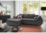 Ecksofa HOME AFFAIRE "Imola elegant, Breite 270cm, moderne Sitzsteppung, bequem, L-Form", grau (anthrazit), B:270cm H:90cm T:170cm, 100% Polyester, Sofas, Ecksofa, auch mit Bettfunktion und Bettkasten