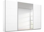 Kleiderschrank OTTO HOME "Mehrzweckschrank Aktenschrank Möbel Mietswohnung Schlafzimmer TOMA", weiß (alpinweiß), B:315cm H:229cm T:62cm, Holzwerkstoff, Schränke, Kleiderschrank, inkl. Regaleinsatz sowie zusätzlichen Einlegeböden MADE IN GERMANY