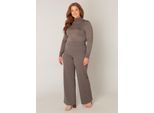 BASE LEVEL CURVY Arah Broek - Dark Taupe