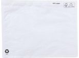 Papier-Dokumententasche/Lieferscheintasche SecurePack, C5, Fenster links, ohne Aufdruck, Öffnung oben, selbstklebend, Pergaminpapier, transparent, 250 Stück