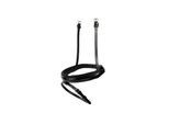 Hans Melzer Horse Equipment Hans Melzer Reithalfter breit LACK englisch kombiniert schwarz unterlegt Pony