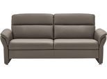 3-Sitzer DIE PLANBAR "PN-EM16031, Breite 216 cm", braun (torro artisckocke), B:216cm H:96cm T:92cm, Sofas, 3-Sitzer, Echtleder mit Federkernpolsterung, wahlweise mit Armteilverstellung