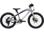 Jugendfahrrad S’COOL "S'COOL Xroc TWENTY 20-8S MicroShift- Grey" Gr. 28,5, silber (grau), Fahrräder, Kinder, 29cm, 20 Zoll (50,80cm), Jugendfahrrad,