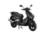 Alpha Motors Motorroller Mustang FI 50 ccm 45 kmh EURO 5 mattschwarz