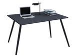 Schreibtisch VCM "Schreibtisch Bürotisch Computertisch Salia 138x80", schwarz (anthrazit), B:138cm T:80cm, Tische, Schreibtisch