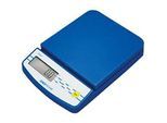 Kompaktwaage Adam DCT 5000, Zählwaage mit Wägebereich 2 g-5 kg, LC-Display, Netzanschluss/Batterie, B 147 x T 208 x H 150 mm, Kunststoff, weiss-blau