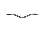 Hans Melzer Horse Equipment Hans Melzer Stirnriemen Mechtersen schwarz/silber Pony