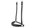 Hans Melzer Horse Equipment Hans Melzer Reithalfter hannoversch schwarz/silber VB/ COB (Vollblut)