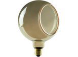 SEGULA LED-Leuchtmittel "LED Floating Globe 150 smokey grau - 90", grau (smokey grau), L:200cm Ø:15cm, Leuchtmittel, LED Floating Globe 150 smokey grau - 90, E27, 6W, CRI >85, dimmbar