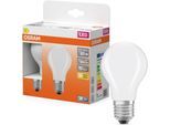 OSRAM LED-Leuchtmittel "LED-Lampe Star Kolbenform A60", Energieeffizienz: D (A-G), weiß, L:10,5cm Ø:6cm, Leuchtmittel