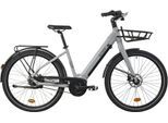 E-Bike LLOBE "CityVenture E-Bike 27,5" Ontario MM, grau" Gr. 44, grau (grau, grau), Elektrofahrräder, 46cm, 27,5 Zoll (69,85cm)