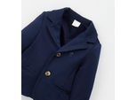 Sakko IDO "BABY BOY JACKET", Jungen, Gr. 12, blau (navy), 72% Polyester, 23% Viskose, 5% Elasthan, Sakkos Sakko