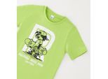 T-Shirt IDO "BABY BOY SUMMER T-SHIRT", Jungen, Gr. 18M, grün, 100% Baumwolle, Shirts T-Shirt