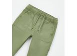 Outdoorhose IDO "BABY BOY TROUSERS", Mädchen, Gr. 5A, EURO-Größen, sage grün, 98% Baumwolle, 2% Elasthan, Hosen Outdoorhose