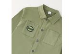Businessshirt IDO "BABY BOY LONG SLEEVE SHIRT", Jungen, Gr. 30M, sage grün, 98% Baumwolle, 2% Elasthan, Shirts