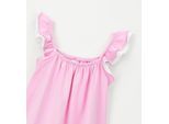 Sommerkleid IDO "BABY GIRL SUMMER DRESS", Mädchen, Gr. 30M, EURO-Größen, pink, 95% Baumwolle, 5% Elasthan, Kleider Sommerkleid