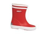 Stiefel AIGLE "Baby-Flac 2", Mädchen, Gr. 21, rot (rot, weiß), Obermaterial: 100% Naturkautschuk NaRubber., Schuhe Stiefel