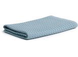 Duschtuch MÖVE "Piquée", blau (eisblau), B:70cm L:140cm, Waffelpiqué, Obermaterial: 100% Baumwolle, Handtücher, im Waffelpiquée