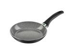 Ballarini Bratpfanne Ballarini Bologna Granitium Ceramic, Schwarz, Metall, rund, hitzebeständige Griffe, backofengeeignet, antihaftbeschichtet, ergonomischer Griff, Kochen, Pfannen, Bratpfannen