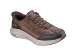 Skechers Contour Foam Cordelux Textil Herren Braun Cozycord/Pu Sneakers