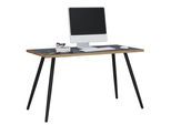 Schreibtisch VCM "Schreibtisch Bürotisch Computertisch Salia 110x80", braun (anthrazit, honig, eiche), B:110cm T:80cm, Tische, Schreibtisch