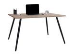 Schreibtisch VCM "Schreibtisch Bürotisch Computertisch Salia 138x80", braun (sonoma, eiche), B:138cm T:80cm, Tische, Schreibtisch