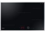 SAMSUNG Flex-Induktions-Kochfeld "NZ85C6058HK/U1", grau (silberfarben), B:80cm H:4,8cm T:52cm, Kochfelder, Mehr Flexibilität und viel Platz deine Pfannen & Töpfe. Mit WiFi, Flex-Induktions-Kochfeld