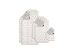 Handtuch VILLEROY & BOCH "Handtuch Carré 1er Pack, 10er Pack" Gr. M, grau (weiß, hellgrau), B:50cm, Obermaterial: 100% Baumwolle CO., Handtücher, Handtuch