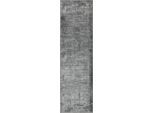 Teppich OTTO HOME "Hamsa, Designer-Teppich" Gr. 12, grau (dunkelgrau), B:80cm H:9mm L:300cm, Kunstfaser, Teppiche, Teppich, dezenter Glanz, Schrumpf-Garn-Effekt, im Vintage-Look, dichte Qualität