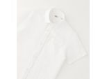Businessshirt IDO "BABY BOY SUMMER SHIRT", Jungen, Gr. 6A, weiß (optical weiß), 64% Leinen, 36% Baumwolle, Shirts
