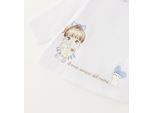 T-Shirt IDO "BABY GIRL SWEATER", Mädchen, Gr. 1, weiß (optical weiß), 100% Baumwolle, Shirts T-Shirt