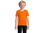 SOLS Kinderen/Kinderen Pionier T-Shirt (Oranje)