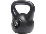 Kettlebell ENDURANCE "5 kg", schwarz, Hanteln, aus bodenschonendem Material
