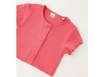 Outdoorjacke IDO "BABY GIRL SUMMER T-SHIRT", Mädchen, Gr. 6A, pink, 95% Baumwolle, 5% Elasthan, Jacken Outdoorjacke