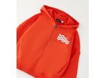 Sweatshirt SARABANDA "BABY BOY SWEATER", Jungen, Gr. 4A, orange (coral), 100% Baumwolle, Sweatshirts Sweatshirt