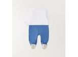 Strampler MINIBANDA "BABY BOY ROMPERS", Kinder, Gr. 3, EURO-Größen, optical weiß, 95% Baumwolle, 5% Elasthan, Overalls