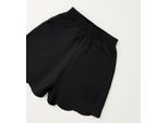 Shorts SARABANDA "BABY GIRL SHORT", Mädchen, Gr. 5A, EURO-Größen, schwarz, 67% Viskose, 33% Leinen, Hosen Shorts