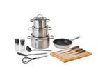 Rösle Kochtopfset Gourmet-Set Elegance, Metall, 13-teilig, 16 cm,20 cm, 37.8x29x59 cm, Kochen, Töpfe, Topfsets